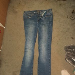 Light wash jeans